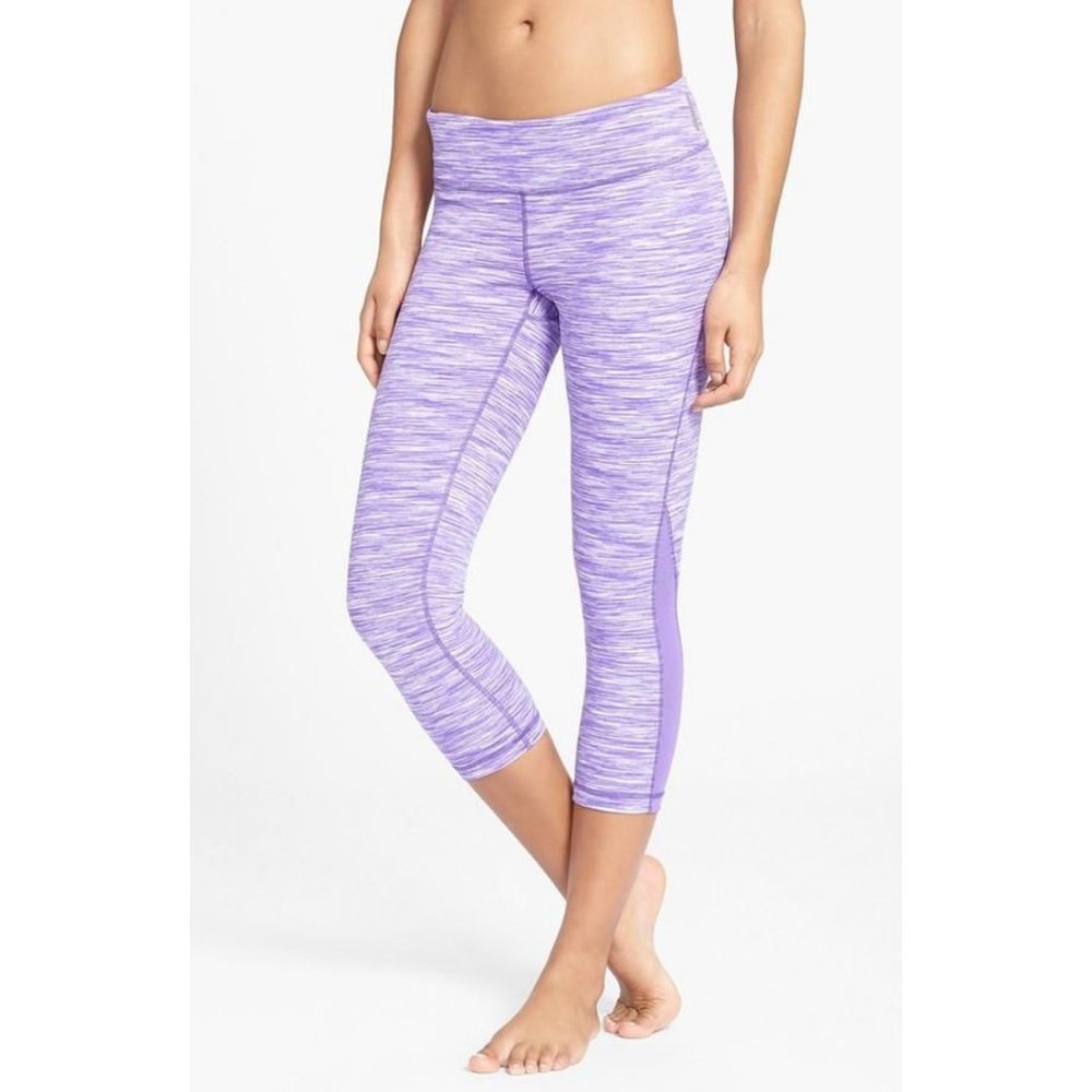 Zella Crop Leggings with Mesh Sides